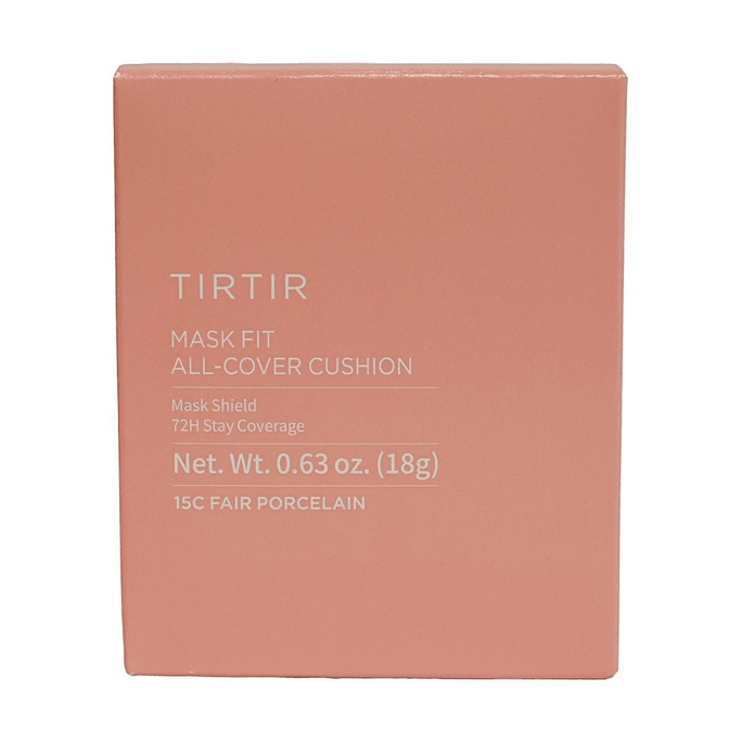 Masque Fond de Teint Cushion 0.63oz 15C Porcelaine Claire Tenue 72H Haute Couvrance