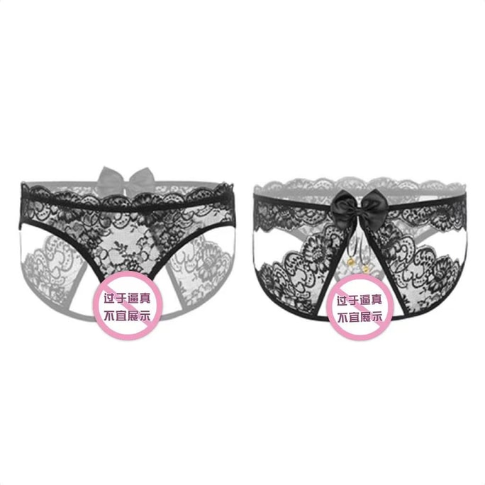 Butt Exposed Bow Bell Underwear Sexy Underwear Sexy Temptation