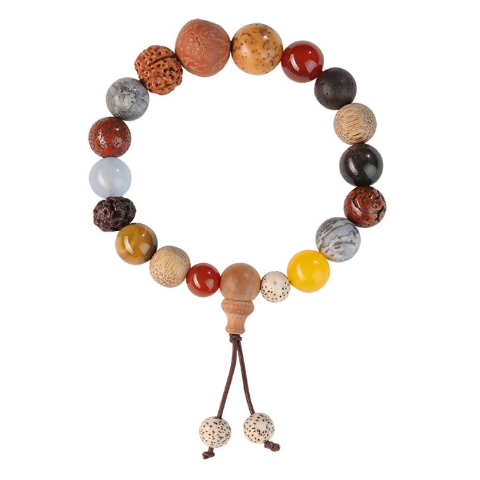18 Seeds Skewer Multi-Precious Beads Bodhi