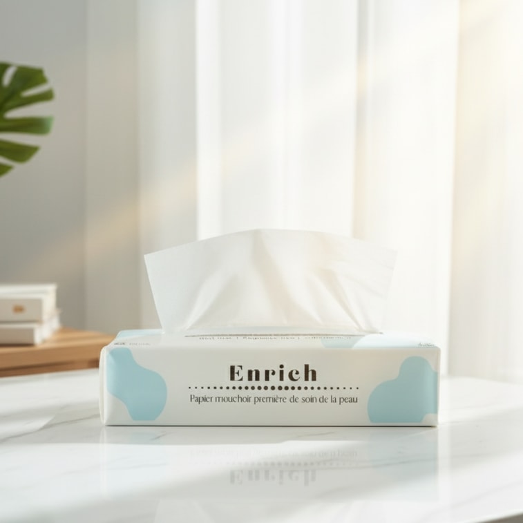 Luxury Lotion Facial Tissue 480ct 3-Ply Extra Soft Gentle Zero Dust Sensitive Skin-Friendly 10