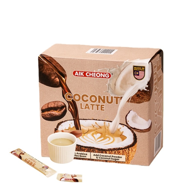 Old Town Imported Instant Coconut Latte 800g 16g*50 Sachets Hot & Cold Brew