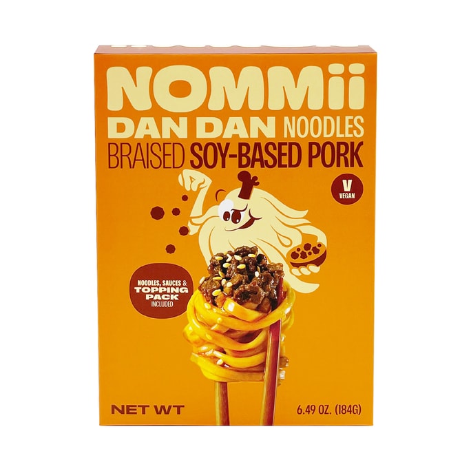【台湾直邮】 台湾 老锅米粉 NOMMII 担担面(素) 184g