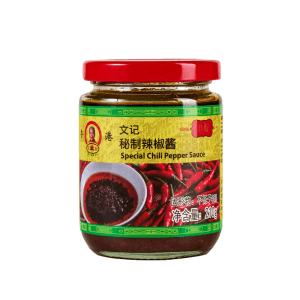 港醍 香港文记秘制辣椒酱辣椒油虾酱蒜蓉捞拌面拌饭火锅酱210g*1瓶