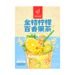 忆江南 金桔柠檬百香果茶 混合水果茶包 10份 120g