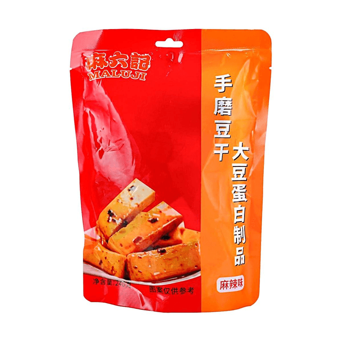 麻六记 手磨豆干 豆腐干 麻辣味 240g【爆款新品】【好吃到原地打滚】