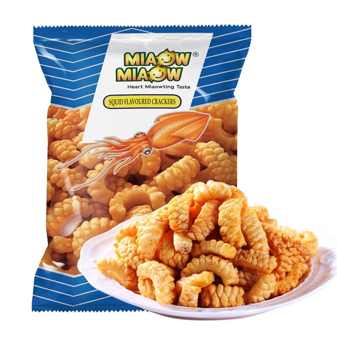 Squid Flavored Rolls Snacks 60g