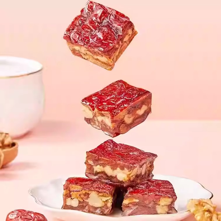 「I Miss You Red Mini Pie 78g」、ナツメとクルミ入りパイ、大きめのパイ、カジュアルなスナック、健康に欠かせない、子供向けのヘルシースナック 3