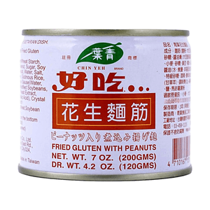 CHIN YEN Fried Gluten With Peanuts 7oz