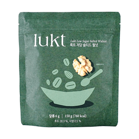 韩国LUKT 低糖咸核桃格兰诺拉燕麦片 150g【无白砂糖 咸香坚果】【减脂星人】【早餐必备】【开袋即食健康甜品】