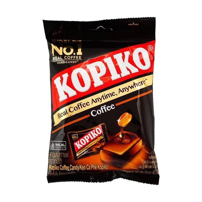 泰国版KOPIKO可比可 咖啡糖 140g【浓郁香醇 提神醒脑】