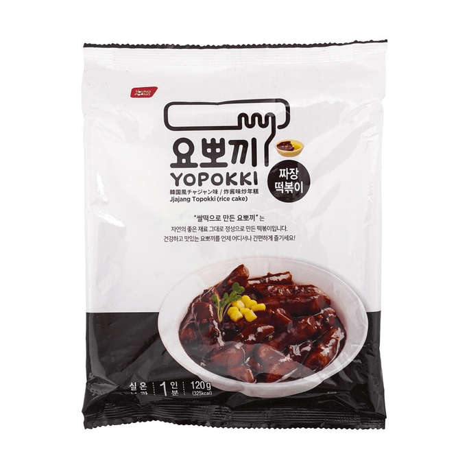 韓國YOPOKKI 炒年糕 炸醬味 120g
