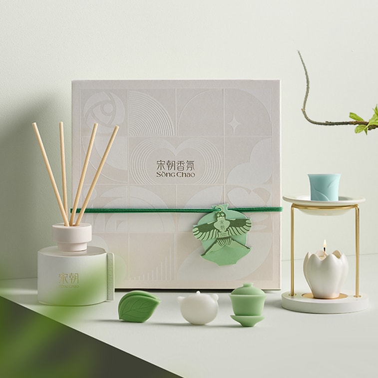 宋朝 空山茶語 融蠟香氛禮盒 香薰 送禮好物 7