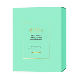 韩国D'ALBA黛尔珀 白松露精华乳霜塑形面膜 4套装 #舒缓降温