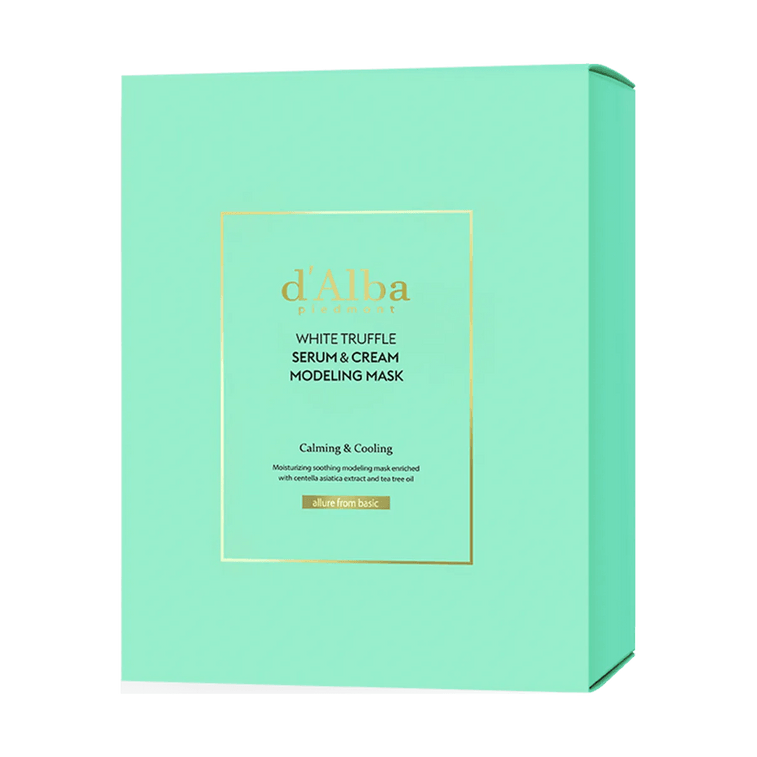 韩国D'ALBA黛尔珀 白松露精华乳霜塑形面膜 4套装 #舒缓降温 3