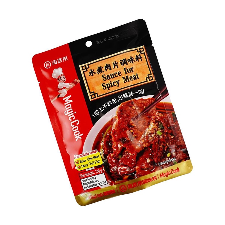 海底捞 筷手小厨 水煮肉片调味料 100g 3