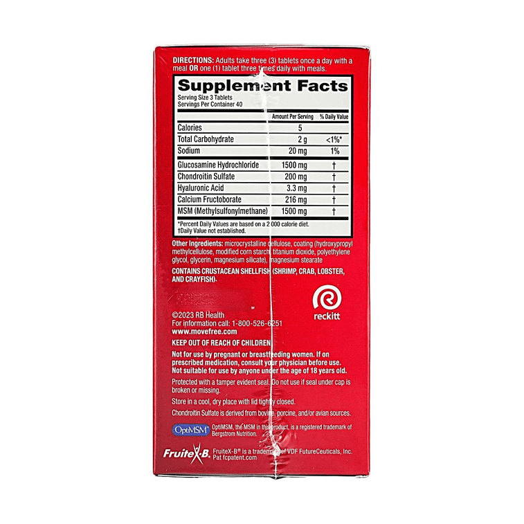 Joint Health Glucosamine Chondroitin Supplement 120 Tablets 4