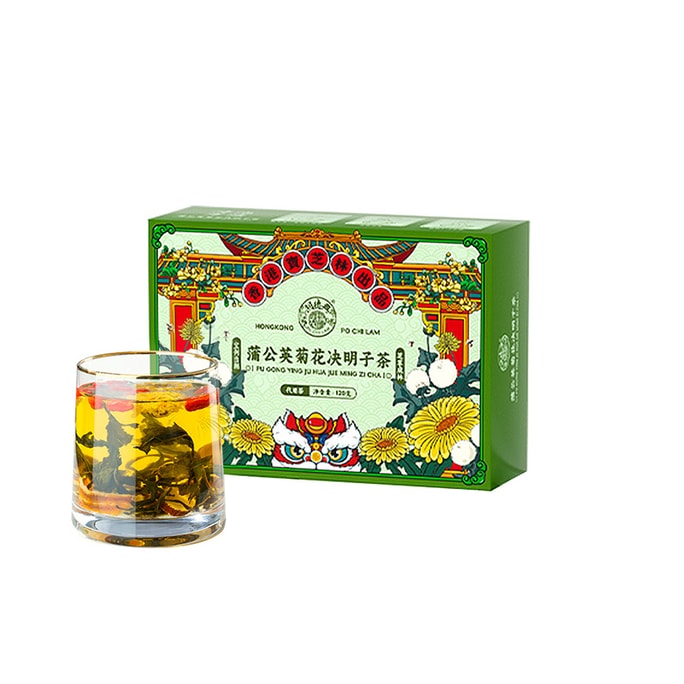   寶芝林 香港老字養生茶 蒲公英菊花決明子茶 12克*10包 120g