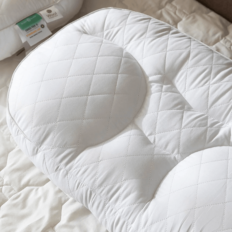 ディープスリープピロー、ソフトサポート、頸椎にフィット、睡眠の質を向上、サイズS 3