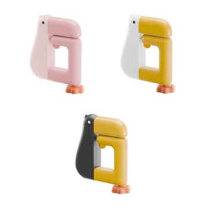 New Cute and Fun Thinking Duck Adjustable Backpack Desk Desktop Hook 3-Pack