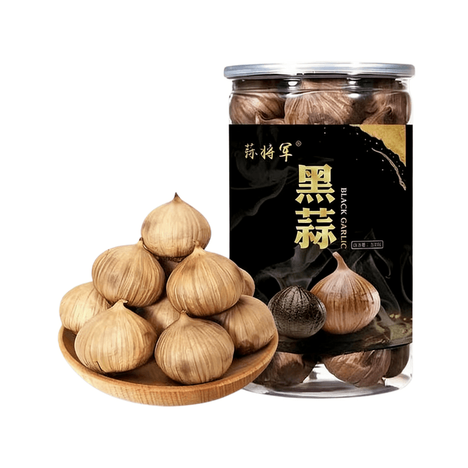 Purple-skinned single-headed garlic fermented black garlic, 250g per jar