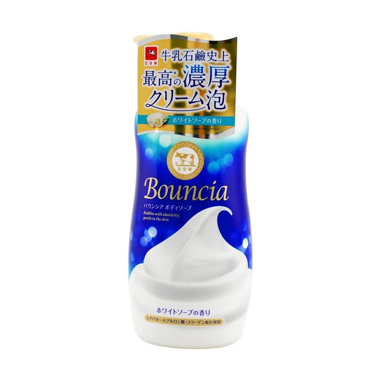 日本COW牛乳石鹼 BOUNCIA浓密泡沫沐浴乳 美肤沐浴露 480ml + 补充装 360ml 牛奶花香 @COSME大赏得奖 7