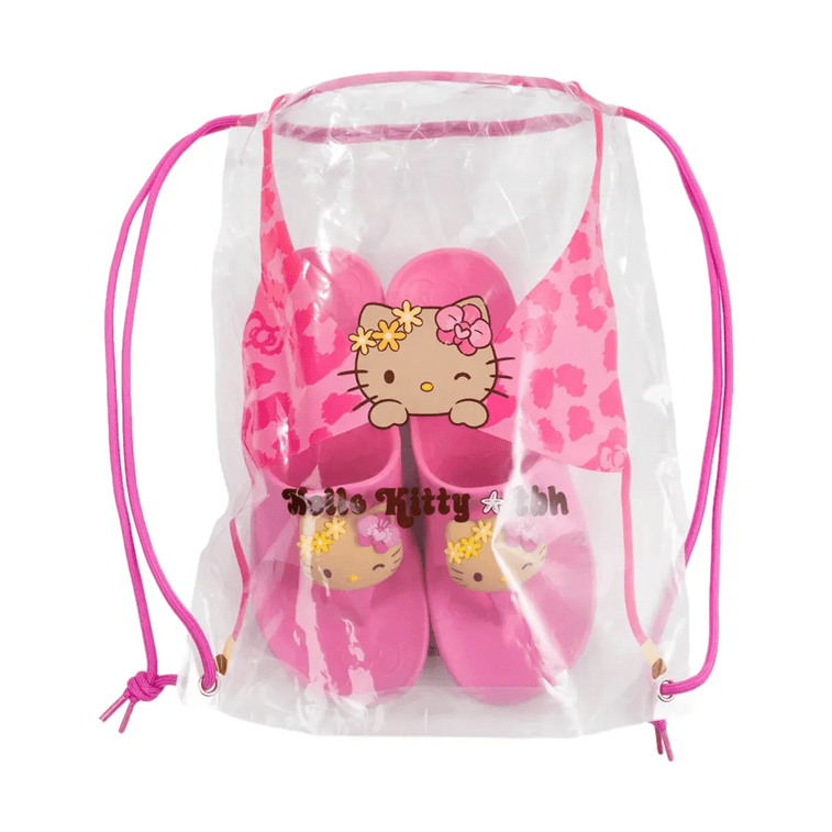 野兽派 Hello Kitty 聯名 立體造型坡跟拖鞋 玫粉 37-38 【Hello Kitty 聯名款】【輕盈坡跟】 9