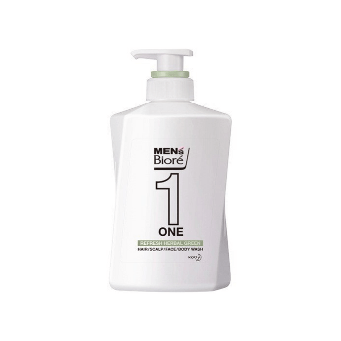 Men's  ONE All-in-One Body Wash [480ml] All-in-One Body Wash, Herbal Green Scent