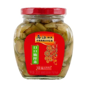 乌江榨菜 轻盐口口脆榨菜 下饭菜 罐装 300g