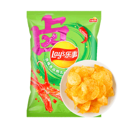 Lay's Potato Chips(Hot & Spicy Braised Artificial Duck Tongue Fla)