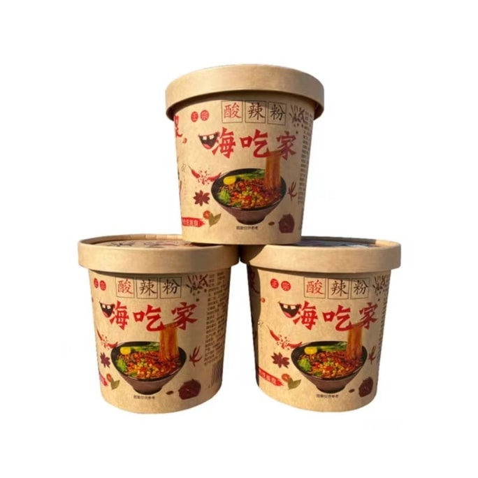 Authentic Sour and Spicy Pink Potato Powder 120g per bucket