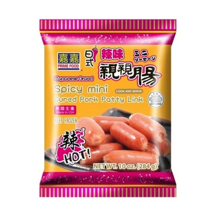 加納嘉将セット 嘉嘉日式辣味亲亲肠284克- 亚米