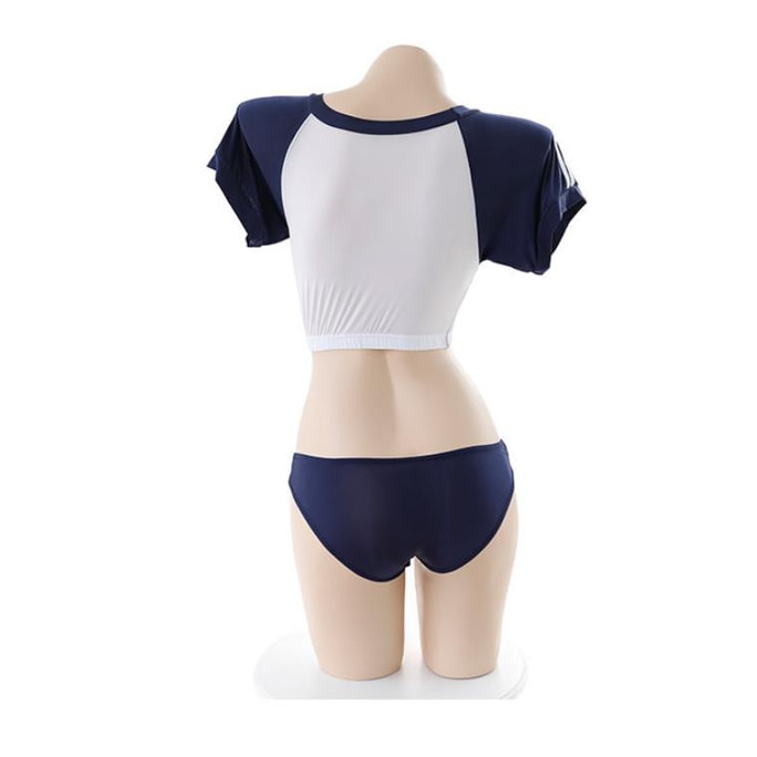 Fimode セクシーランジェリー 体操服 セクシーピュアスタイル 情熱セット 1セット (学生用靴下付き)