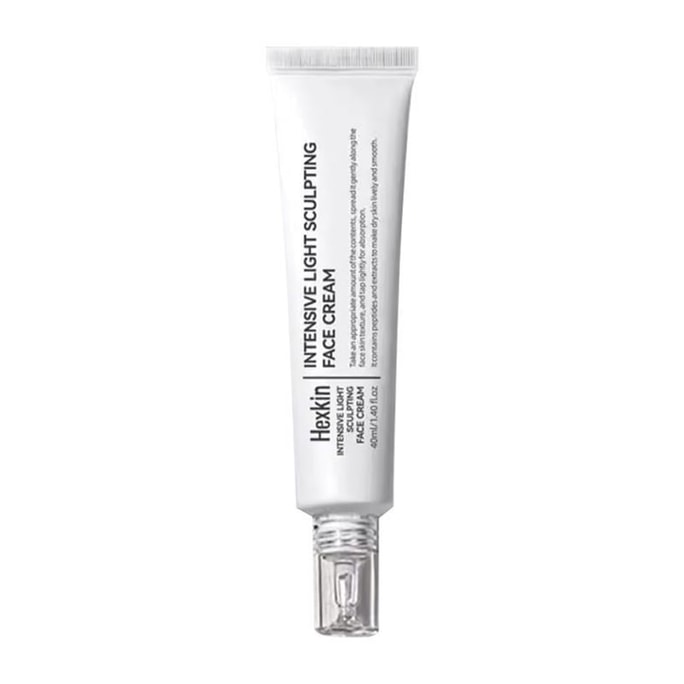 한국산 헤시친 아쿠아 글로우 크림 - 주름 개선, 탄력 강화, 보습 40ml
