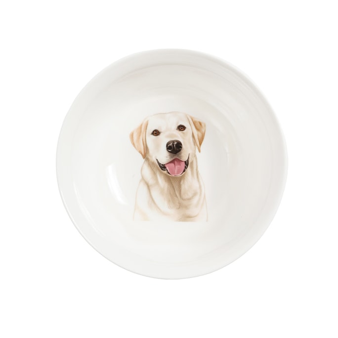 Petorama Pet Portrait Porcelain Bowl - Labrador