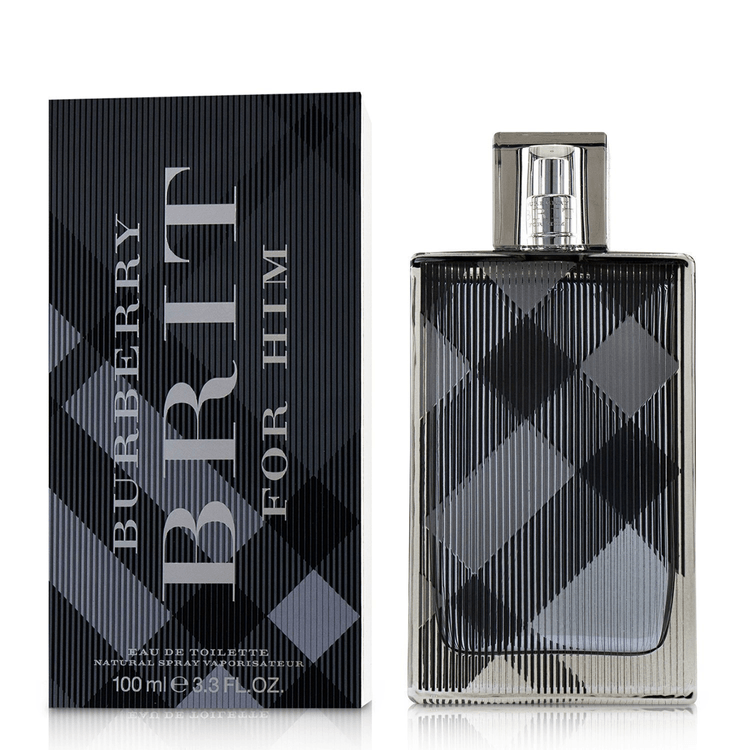 BURBERRY BRIT FOR MEN オードトワレ　香水　100ml Amazon.com: Burberry Brit For Him Eau de Toilette 3.3 fl oz