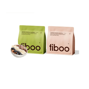 【香港直邮】 FIBOO 超模代餐奶昔粉组合装 【280g*2袋 牛油果+草莓双味】 高蛋白饱腹 营养速食早餐晚餐 便携小袋装