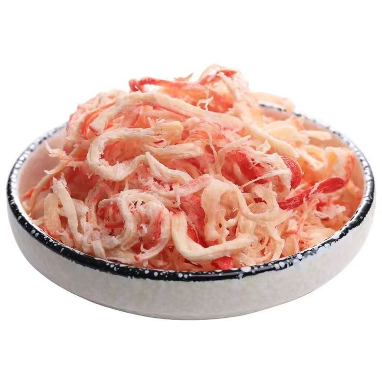 【中國直郵】 嗨皮小寶 青島特產即食手撕原味炭烤魷魚絲休閒零食22克*3袋 3