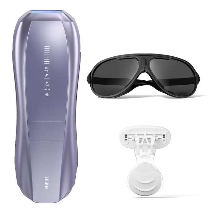 Ulike Laser Hair Removal Air 10 IPL Hair Removal For Women And Men 65°F Ice-Cooling Contact Dual Lights Skin Sensor