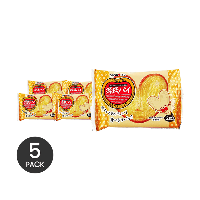 サンリツ 源氏パイビスケット 0.7オンス×5【5パック】