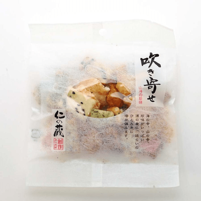 【日本直邮】 日本 高桥制菓 仁之藏 梅味砂糖米果 30克 零食 梅味 甜咸口感 便携 休闲