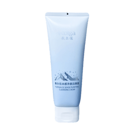 VOOLGA敷爾佳 淨澈潔顏霜溫和清潔面乳毛孔清爽控油洗面乳 150g 控油去油 可卸防曬 油皮專研