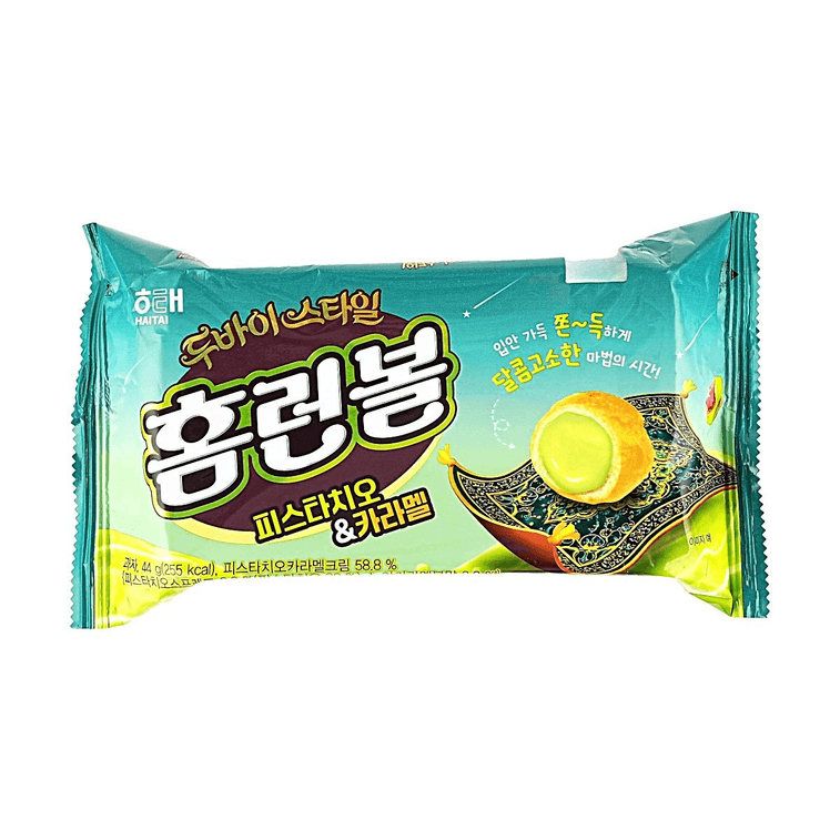 Homerun Ball Pistachio Caramel Puff Snacks 1.55 oz 【Dubai Chocolate Flavor Limited Edition】【Trending on Korean CU Store】 6