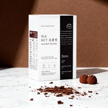 다크 MCT 초콜릿, 7.9온스[MCT 오일 함유] [설탕 0%] [건강한 간식]