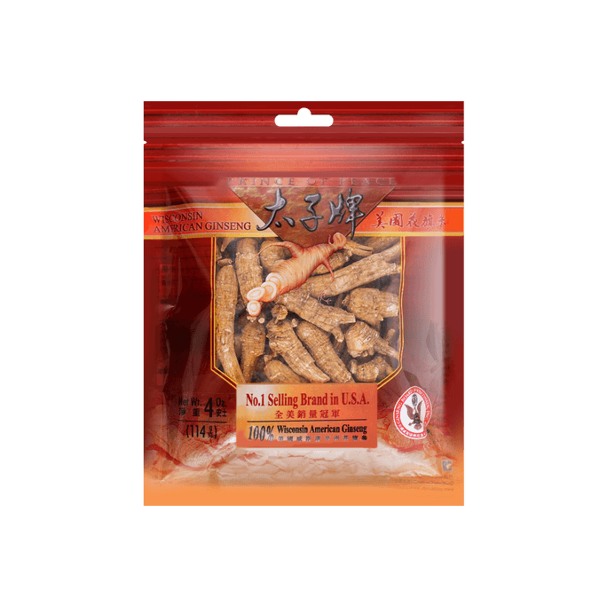 Wisconsin American Ginseng Roots in Bulk 4oz