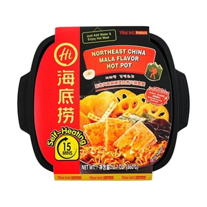 중국 동북부 마라 자가 발열 핫팟, 365g