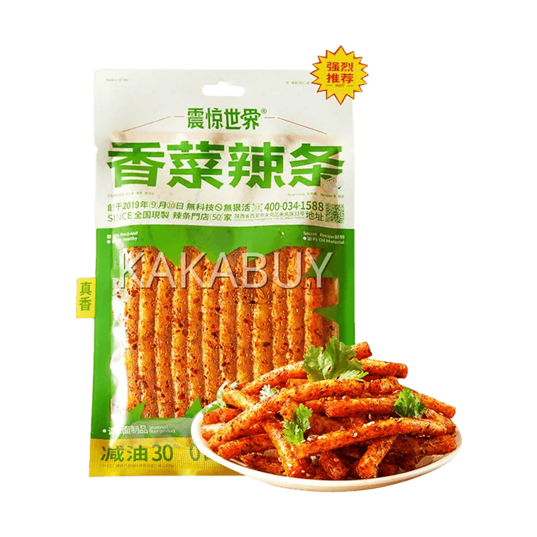 고수 매운 스트립, 2.47온스 4