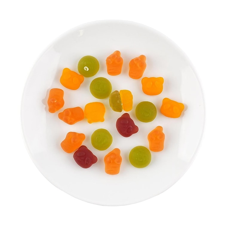 彩虹糖 小彩彈軟糖 果汁軟糖 繽紛果味 50g【含真汁】【超可愛動物造型】 4