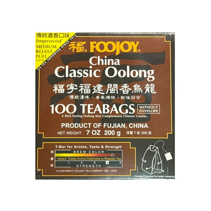 Classic Oolong 100 Teabags