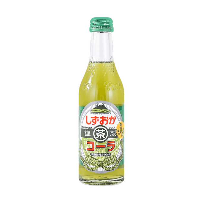 【日本超火超好喝】日本KIMURA木村飲料 綠茶可樂 抹茶汽水 碳酸飲料 汽水 240ml