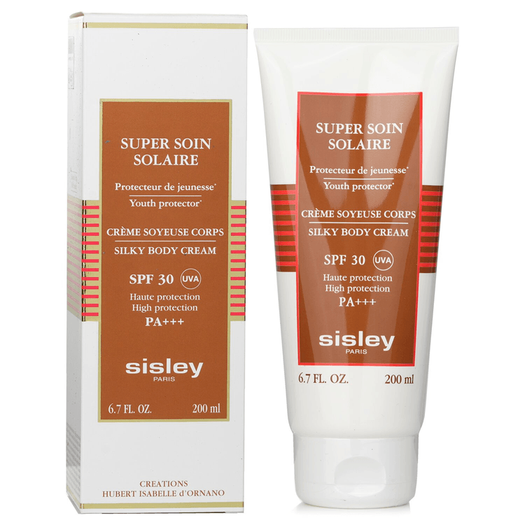 香港直邮] 法国希思黎超柔顺丝滑型身体防晒霜SPF30 200ml/6.7oz - 亚米